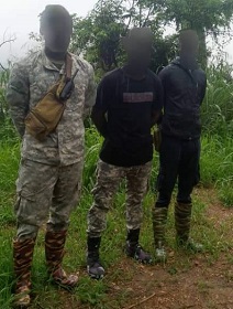A picture of some of the private security guards